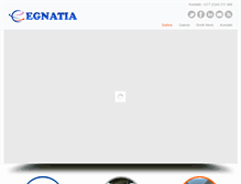 Tablet Screenshot of egnatiatours.com